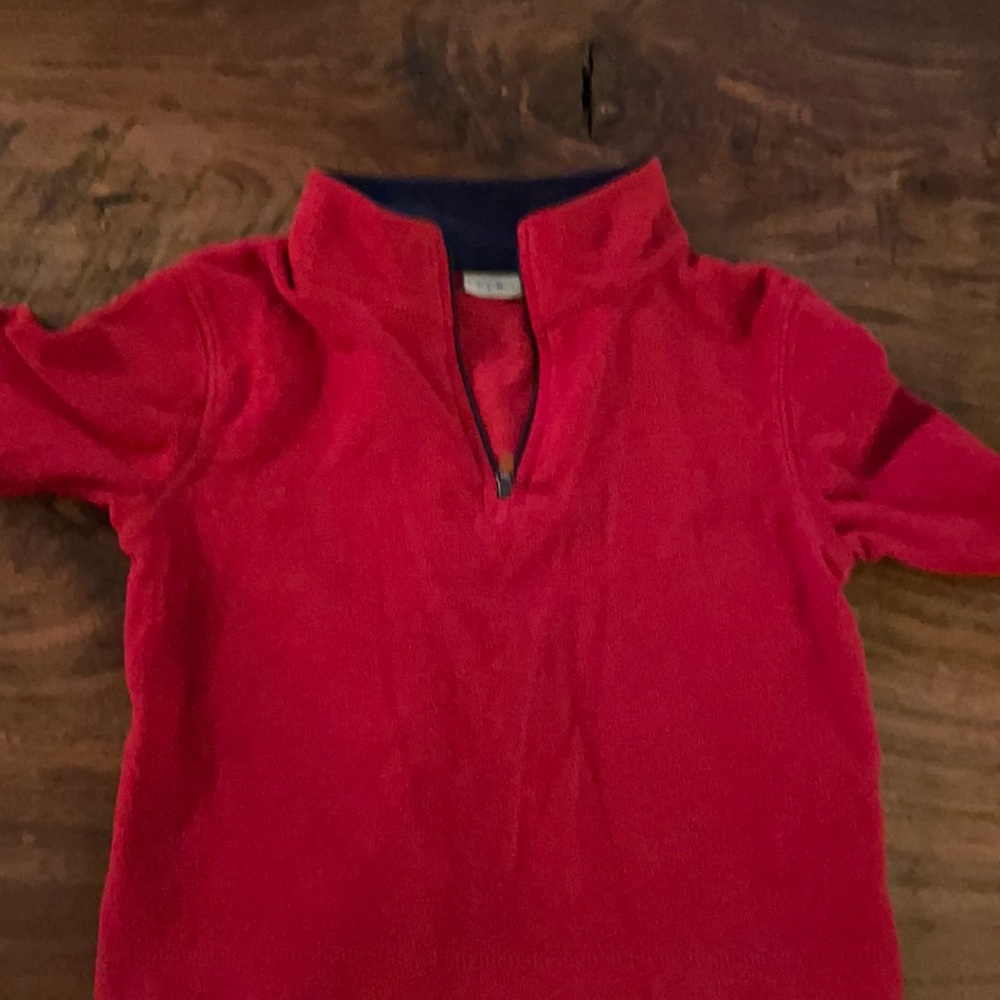 2t llbean 1/4 zip